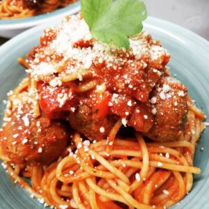 Balletjes in tomatensaus