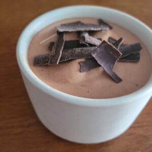 Vegan chocomousse